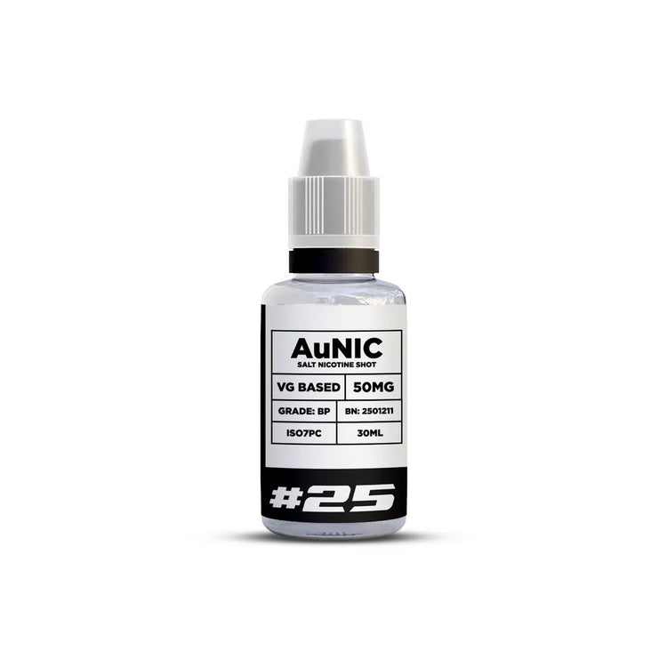 AuNic 25mg Salt Nicotine Shot (VG) (30ml)