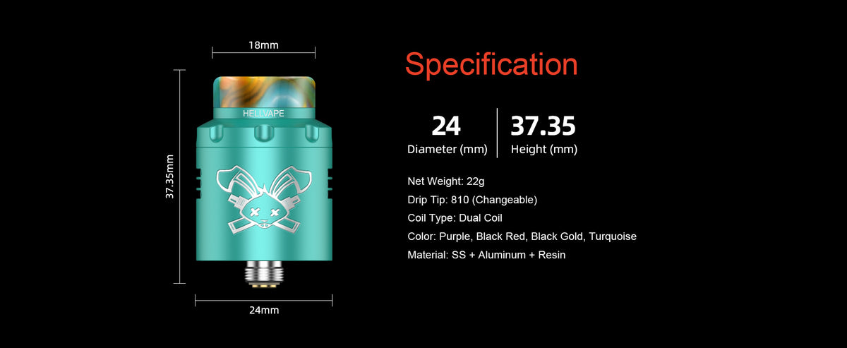 Hellvape DEAD RABBIT V3 RDA