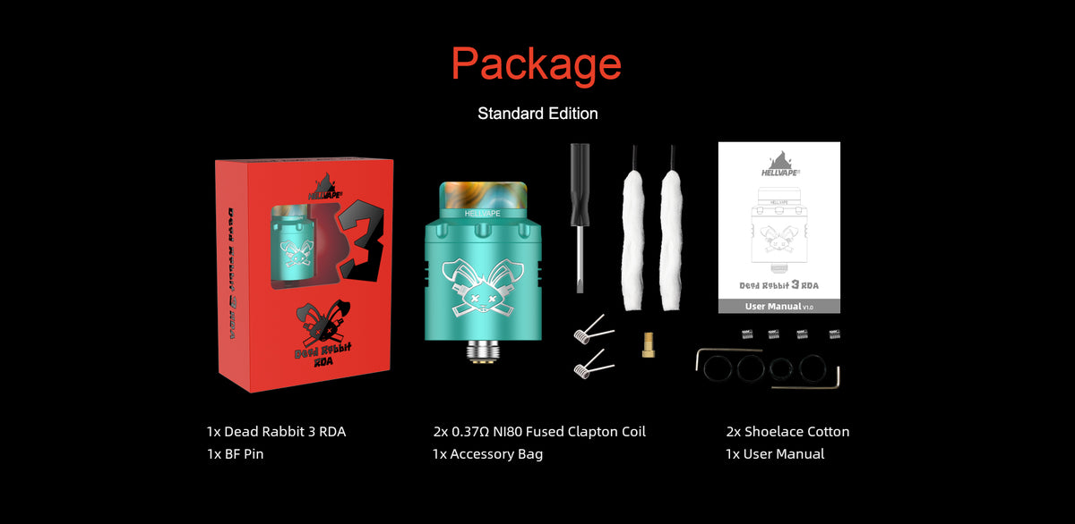 Hellvape DEAD RABBIT V3 RDA