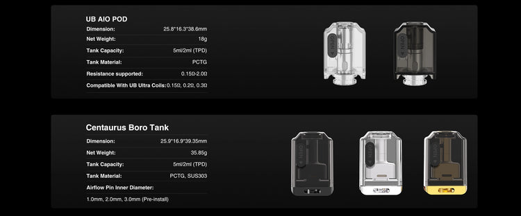 Lost Vape Centaurus B80 AIO Kit