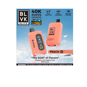 BLVK Elite 40000 Puff 50mg Vapers Creed BLVK Elite 40000 Puff 50mg Vapers Creed