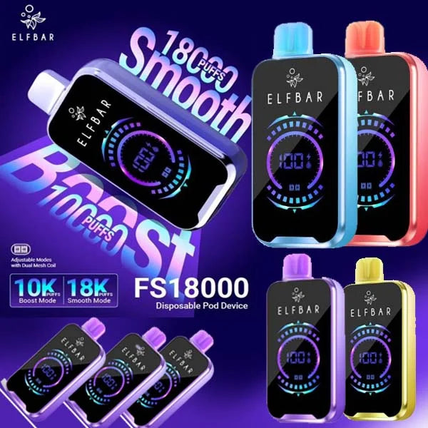 ELFBAR - FS18000 Puffs 50mg