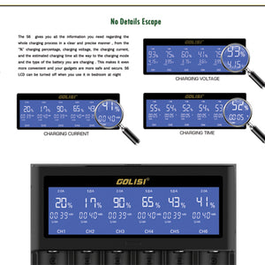 GOLISI S6 Smart Charger