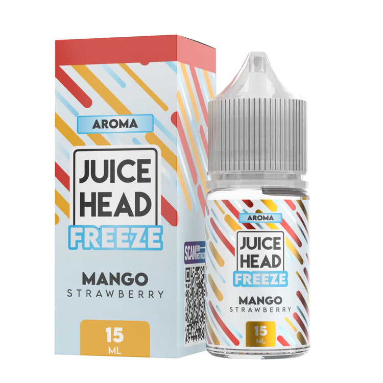 Juice Head FREEZE – Longfill Salt/MTL Aroma – Mango Strawberry (15ml)