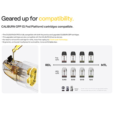 Uwell Caliburn G4 Pro Pod Kit
