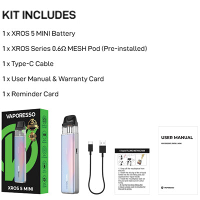Vaporesso XROS 5 Mini Pod Kit