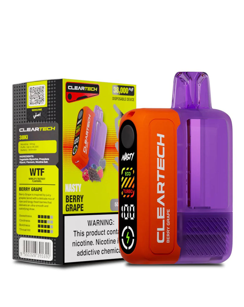 Nasty Cleartech 38K- 38000 Puff 50mg