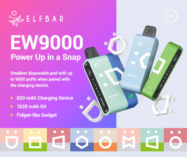 Elf Bar EW9000 Kit (Pod + Battery)