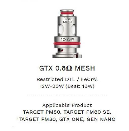 Vaporesso GTX Replacement Coils