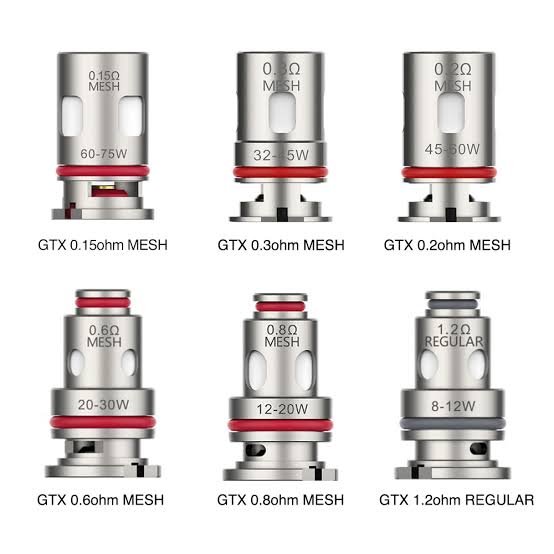 Vaporesso GTX Replacement Coils